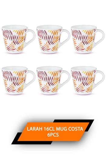 Larah 16cl 6pcs Mug Costa